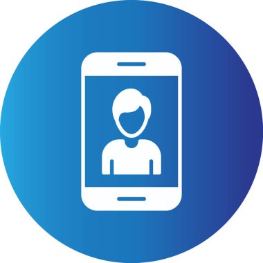 Web kullanımı için Kişi Basit Vektör Simgesi