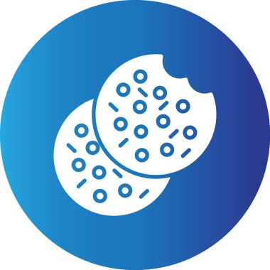 Web Kullanımı için Çerez Basit Vektör Simgesi
