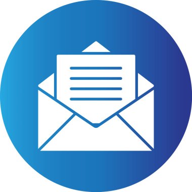 Web kullanımı için Zarf Basit Vektör Simgesi