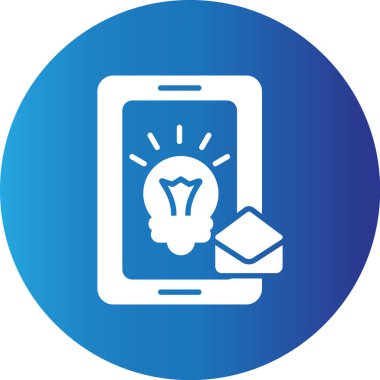 Web kullanımı için Fikir Basit Vektör Simgesi