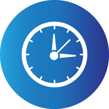 - Web kullanımı için Zaman Yönetimi Basit Vektör Simgesi