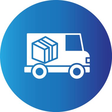 Web kullanımı için Van Basit Vektör Simgesi Gönderiliyor