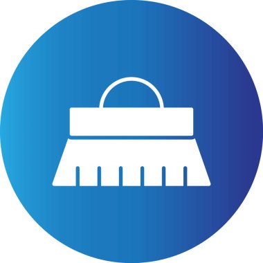 Web kullanımı için Temizleme Fırçası Basit Vektör Simgesi
