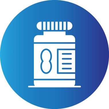 Web kullanımı için Fıstık Ezmesi Basit Vektör Simgesi