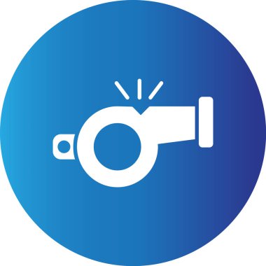 Web Kullanımı için Basit Vektör Simgesi Islık