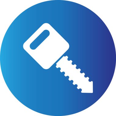 Web kullanımı için Otomobil Anahtarı Basit Vektör Simgesi