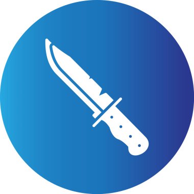 Web kullanımı için Basit Vektör Simgesi Bıçağı