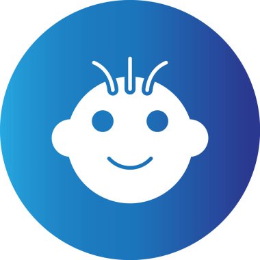 Baby Boy Web Kullanımı için Basit Vektör Simgesi