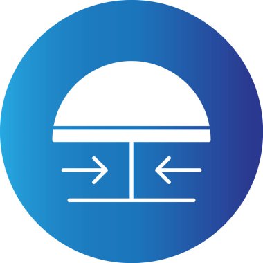 Web kullanımı için Acil Durum Düğmesi Basit Vektör Simgesi