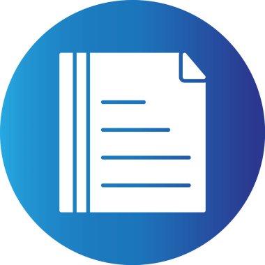 Web kullanımı için Belgeler Basit Vektör Simgesi