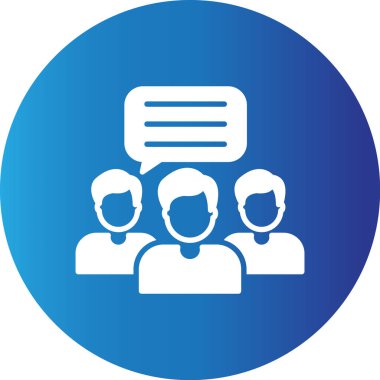 Web kullanımı için Sosyal Finans Basit Vektör Simgesi