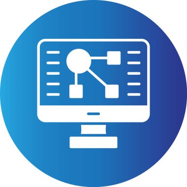 Web kullanımı için Çalışma Akışı Basit Vektör Simgesi