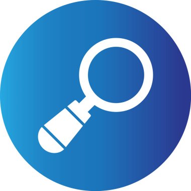 Web kullanımı için Basit Vektör Simgesini Ara