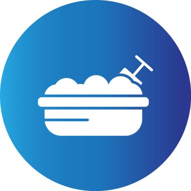 Web kullanımı için Kum Kutusu Basit Vektör Simgesi