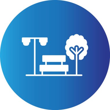 Web kullanımı için Park Basit Vektör Simgesi