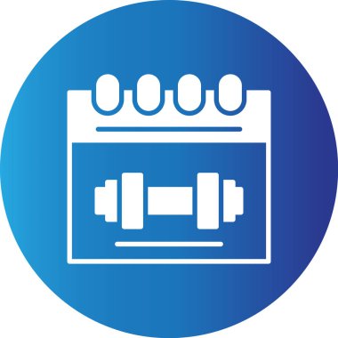 Web kullanımı için Takvim Basit Vektör Simgesi