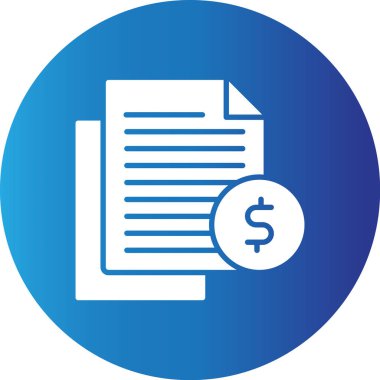 Web Kullanımı için Basit Vektör Simgesini Faturala