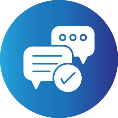 Web kullanımı için Basit Vektör Simgesini Kontrol Et