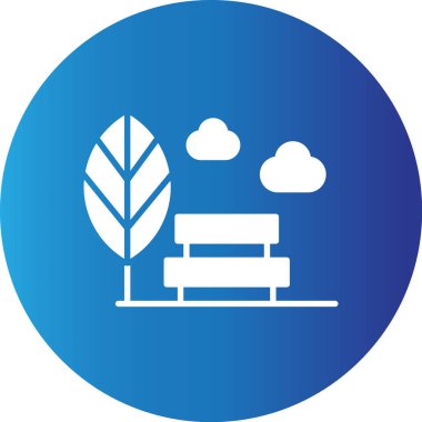 Web kullanımı için Park Basit Vektör Simgesi