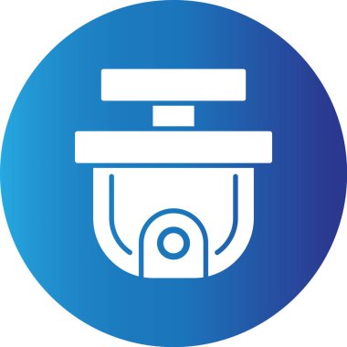 Web kullanımı için Güvenlik Kamerası Basit Vektör Simgesi