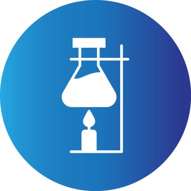 Web kullanımı için Kimya Mumları Basit Vektör Simgesi