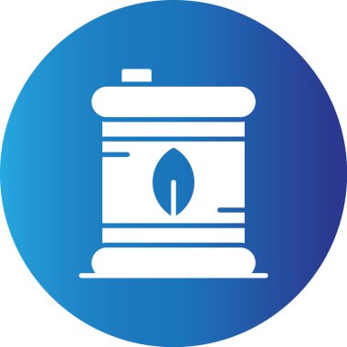 Web kullanımı için Eko Yakıt Basit Vektör Simgesi