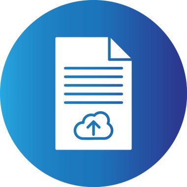 Web kullanımı için Basit Vektör Simgesi Yükler