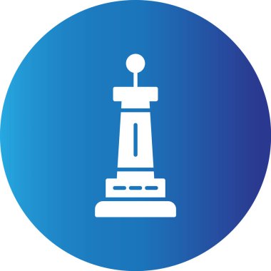 Web kullanımı için Anıt Basit Vektör Simgesi