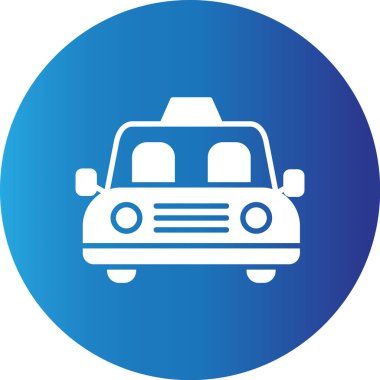 Web kullanımı için Taksi Basit Vektör Simgesi