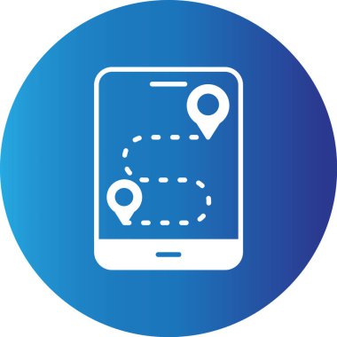 Web Kullanımı için Gps Basit Vektör Simgesi