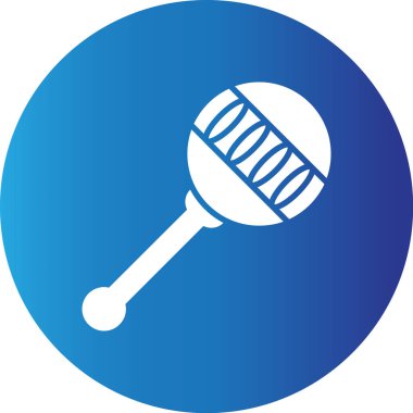 Web kullanımı için Basit Vektör Simgesini Çıngırakla