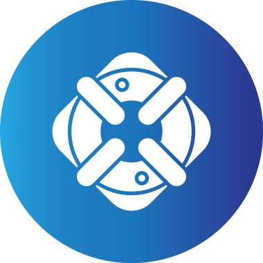 Web kullanımı için Lifebuoy Basit Vektör Simgesi