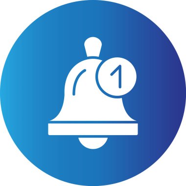 Web Kullanımı için Çan Basit Vektör Simgesi