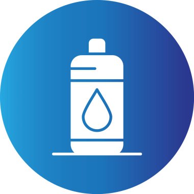 Web kullanımı için Su Şişesi Basit Vektör Simgesi