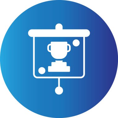 Web kullanımı için Eğitim Sunumu Basit Vektör Simgesi