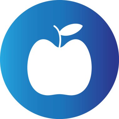 Web kullanımı için Apple Basit Vektör Simgesi