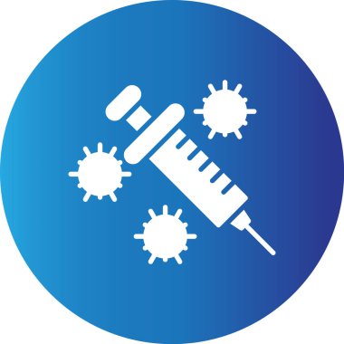 Web kullanımı için Aşı Basit Vektör Simgesi