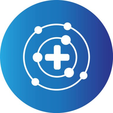 Web kullanımı için Proton Basit Vektör Simgesi