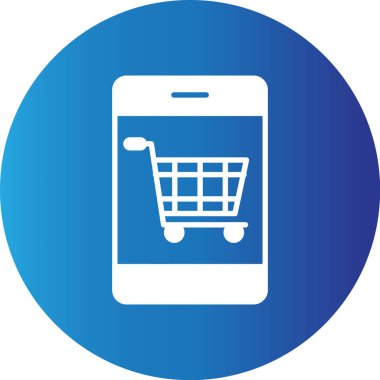 Web kullanımı için Mobil Uygulama Basit Vektör Simgesi