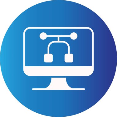 Web kullanımı için Vektör Basit Vektör Simgesi