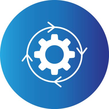 Web kullanımı için Tekrarlama Basit Vektör Simgesi