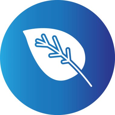 Web kullanımı için Yaprak Basit Vektör Simgesi