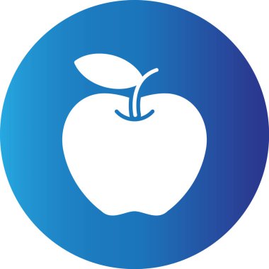 Web kullanımı için Apple Basit Vektör Simgesi