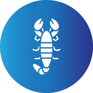 Web kullanımı için Akrep Basit Vektör Simgesi