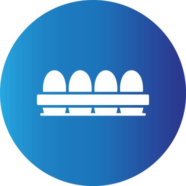 Web Kullanımı için Yumurta Basit Vektör Simgesi