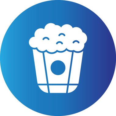 Web kullanımı için patlamış mısır Basit Vektör Simgesi