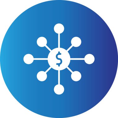 Web kullanımı için Toplu Finansman Basit Vektör Simgesi