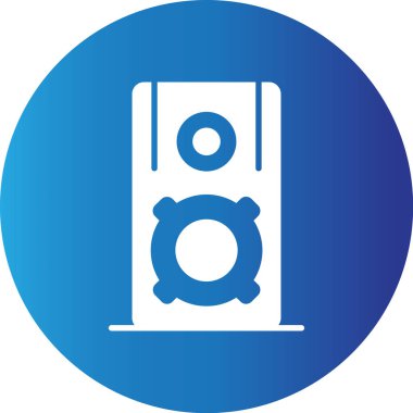 Web kullanımı için Sözcü Basit Vektör Simgesi