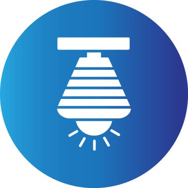 Web kullanımı için Lamba Basit Vektör Simgesi