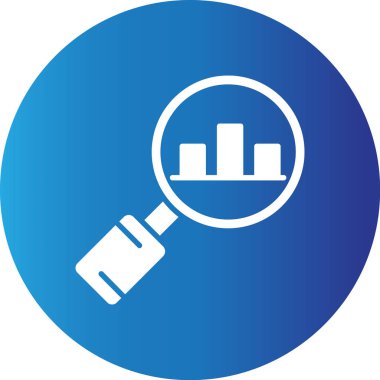 Web kullanımı için basit vektör simgesini analiz et